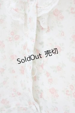 画像3: LODISPOTTO / 花柄シフォンブラウス M アイボリー H-25-09-04-1057-LO-BL-NS-ZH