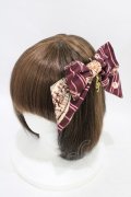 ALICE and the PIRATES / Teufel von Hameln柄バレッタ  ロザリオ(ボルドー) H-25-09-04-1009-PA-AC-NS-ZH