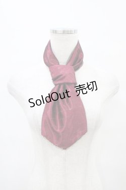 画像1: ALICE and the PIRATES / シャイニードロップタイ  ボルドー H-25-09-04-1018-PA-ZA-NS-ZH