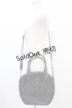 画像1: BABY,THE STARS SHINE BRIGHT / お嬢様の王冠付BAG  ブラック H-25-09-04-1021-BA-BG-NS-ZH