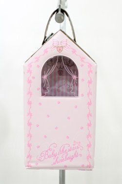 画像1: BABY,THE STARS SHINE BRIGHT / ドールハウスバッグ  ピンク H-25-09-04-1022-BA-BG-NS-ZH