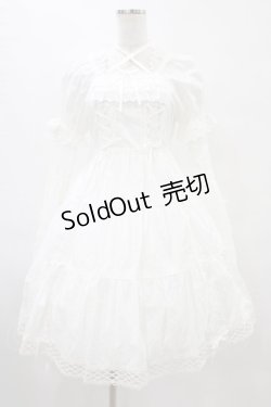 画像1: BABY,THE STARS SHINE BRIGHT / はわせドールワンピース&ヘッドドレスセット Free オフ白 H-25-09-04-1023-BA-OP-NS-ZH