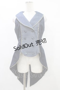 画像1: ALICE and the PIRATES / シャイニードロップベスト Free ネイビー H-25-09-04-1029-PA-JA-NS-ZH