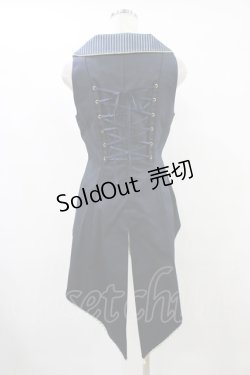 画像2: ALICE and the PIRATES / シャイニードロップベスト Free ネイビー H-25-09-04-1029-PA-JA-NS-ZH