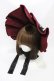 画像1: Hoshibako Works / Rozen Maiden x HoshibakoWorks　真紅ボンネット  ボルドー H-25-09-04-1004-0-AC-NS-ZH (1)