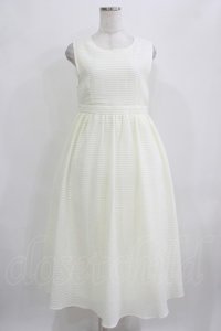 merry jenny / backリボンワンピース F オフホワイト H-25-09-04-006-LO-OP-KB-ZH