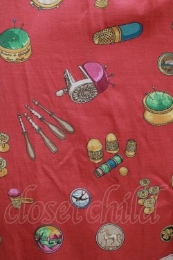 画像4: Jane Marple Dans Le Salon / Sewing kitコラボレーションドレス  rose×mix gray H-25-09-04-051-JM-OP-KB-ZH