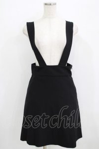 Katie / CAFE CHIC jumper skirt  ブラック H-25-09-04-054-LO-SK-KB-ZH