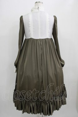 画像3: ATELIER PIERROT / カルマートドレス  カーキ H-25-09-04-011-EL-OP-KB-ZH