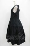 画像2: Jane Marple / Alice jacquardスクエアドレス  ブラック H-25-09-04-002-JM-OP-KB-ZH (2)