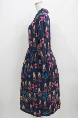 画像2: Jane Marple / Little tassel dollsのDayドレス M ブルーグレイ H-25-09-04-017-JM-OP-KB-ZH