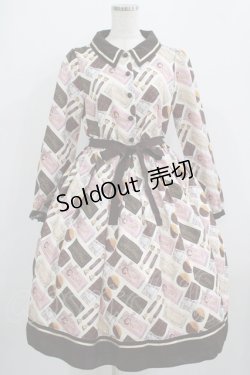 画像1: Emily Temple cute / CHOCOLATE makerワンピース  ホワイト H-25-09-05-001-ET-OP-KB-ZH