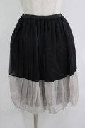 MARBLE / プリーツスカート M~L ブラック H-25-09-05-030-GO-SK-NS-ZH