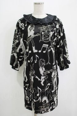 画像1: MILK / THE KLIMワンピース  ブラック H-25-09-05-033-ML-OP-KB-ZH
