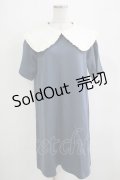 MILK / Tea timeワンピース  ネイビーブルー H-25-09-05-034-ML-OP-KB-ZH