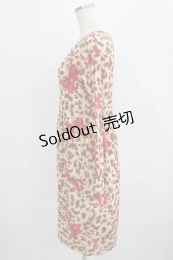 画像2: MILK / Pretty petsワンピース  ブラウンベース H-25-09-05-035-ML-OP-KB-ZH