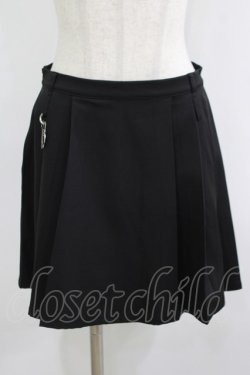 画像1: PUNK RAVE / プリーツミニスカート S 黒 H-25-09-05-042-PU-SK-KB-ZH