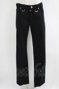 PEACE NOW / リング付きパンツ M 黒 H-25-09-05-050-PU-PA-KB-ZH