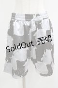 million dollar orchestra / 串刺しベリー総柄ハーフパンツ  ブラック H-25-09-05-057-PU-PA-KB-ZH