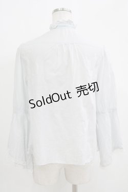 画像3: MILK / ロザリーブラウス  サックス H-25-09-05-063-ML-BL-KB-ZH
