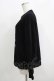 画像2: Jane Marple / Just smile sweatshirt  black×off white H-25-09-05-072-JM-TO-KB-ZH (2)
