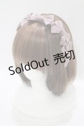 Melody BasKet / リボンいっぱいカチューシャ  モーヴ H-25-09-05-076-LO-AC-KB-ZH