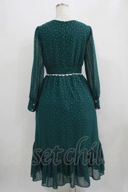 画像3: MILK / レイアドレス  グリーン×ゴールドスター H-25-09-05-014-ML-OP-KB-ZH