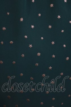 画像4: MILK / レイアドレス  グリーン×ゴールドスター H-25-09-05-014-ML-OP-KB-ZH