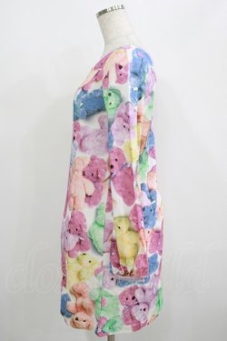 画像2: MILK / Love Bearワンピース  カラフル×ラベンダー H-25-09-05-024-ML-OP-KB-ZH