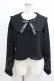 画像1: m petit by misako / サンリオキャラクターズコラボ クロミセーラーカーディガン L ブラック H-25-09-06-024-LO-TO-NS-ZH (1)