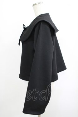 画像2: m petit by misako / サンリオキャラクターズコラボ クロミセーラーカーディガン L ブラック H-25-09-06-024-LO-TO-NS-ZH