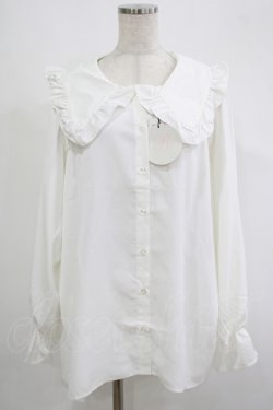 画像1: DearMyLove / マルチwayビッグ襟シャツワンピース M~L オフ H-25-09-06-032-EL-OP-NS-ZH