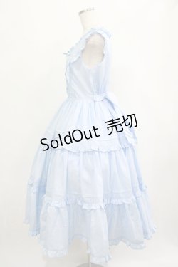 画像2: Chalmiere / フリルロングジャンスカ M サックス H-25-09-06-004-PU-OP-NS-ZH