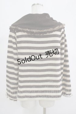 画像3: axes femme / ボーダーニット M ブラウン H-25-09-06-036-AX-TO-NS-ZH