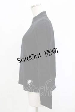 画像2: Secret Honey / 戴冠式ベロアトップス(エルサver.) Free ブラック H-25-09-06-037-CA-TO-NS-ZH