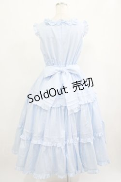 画像3: Chalmiere / フリルロングジャンスカ M サックス H-25-09-06-004-PU-OP-NS-ZH