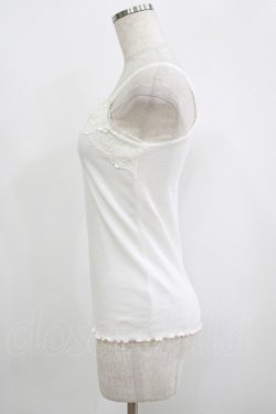 画像2: axes femme POETIQUE / ビジュー使いキャミソール M オフ H-25-09-06-040-AX-TO-NS-ZH