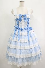 BABY,THE STARS SHINE BRIGHT / Romantic Dream Roseジャンパースカート Free サックス H-25-09-06-005-BA-OP-NS-ZH