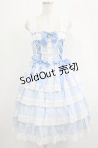 BABY,THE STARS SHINE BRIGHT / Romantic Dream Roseジャンパースカート Free サックス H-25-09-06-005-BA-OP-NS-ZH