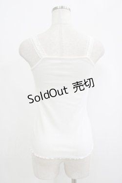 画像3: axes femme POETIQUE / ビジュー使いキャミソール M オフ H-25-09-06-040-AX-TO-NS-ZH