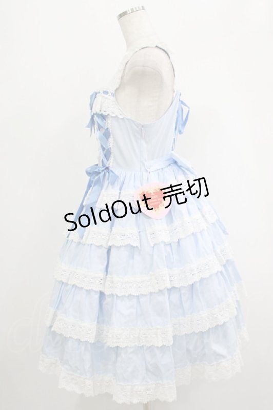 画像2: BABY,THE STARS SHINE BRIGHT / Romantic Dream Roseジャンパースカート Free サックス H-25-09-06-005-BA-OP-NS-ZH (2)