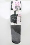 LilyMerry / いもちゃん/TTimoOVKレースガーター  ブラック H-25-09-06-046-PU-ZA-NS-ZH