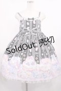 Angelic Pretty / Whip Factory ジャンパースカート Free ブラック H-25-09-06-1001-AP-OP-NS-ZH