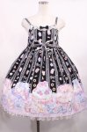 画像1: Angelic Pretty / Whip Factory ジャンパースカート Free ブラック H-25-09-06-1001-AP-OP-NS-ZH (1)