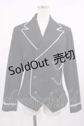 ALICE and the PIRATES / パイピングジャケット Mens ブラック H-25-09-06-1032-PA-JA-NS-ZH