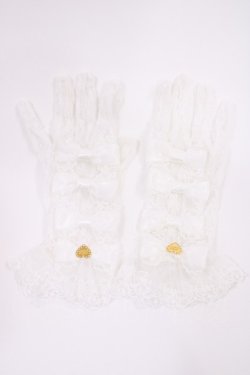 画像1: Angelic Pretty / Sweet Actressレース手袋  オフ H-25-09-06-1036-AP-ZA-NS-ZH