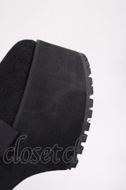 画像4: Ank Rouge / Tストラップ厚底シューズ L（24.0〜24.5cm） ブラック H-25-09-06-1038-CA-SH-NS-ZH