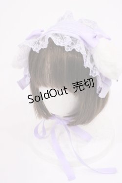 画像1: Angelic Pretty / Princess Puppyヘッドドレス  ラベンダー H-25-09-06-1039-AP-AC-NS-ZH