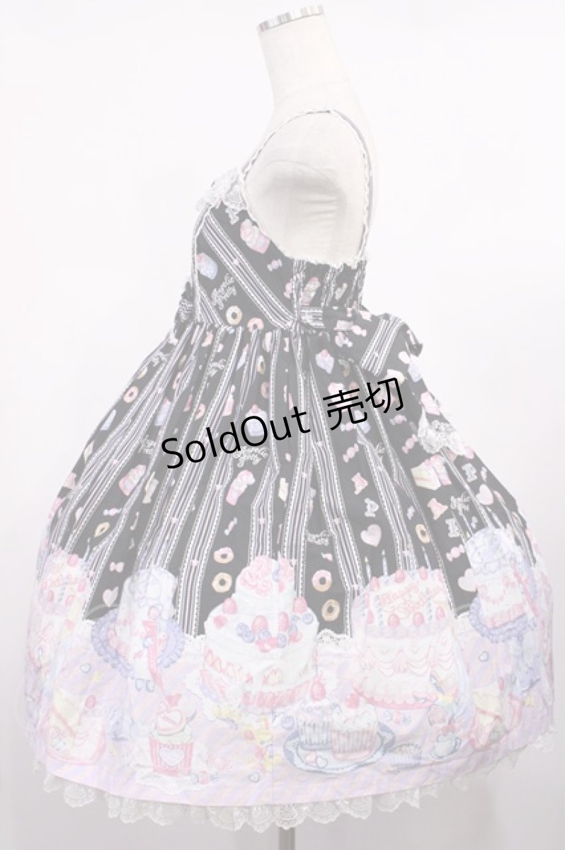 画像2: Angelic Pretty / Whip Factory ジャンパースカート Free ブラック H-25-09-06-1001-AP-OP-NS-ZH (2)