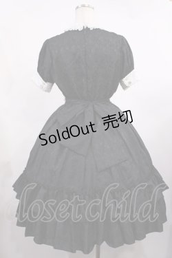 画像3: Pina sweetcollection / ローズジャガードワンピース Free ブラック H-25-09-06-1006-LO-OP-NS-ZH